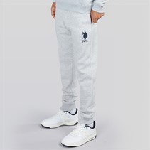 U.S. POLO ASSN. Boys Player 3 LB Joggers Mid Grey Marl