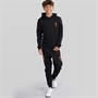 U.S. POLO ASSN. Boys Player 3 Hoodie And Joggers Tracksuit Black