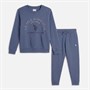 U.S. POLO ASSN. Boys Graphic Sweatshirt And Joggers Tracksuit Blue Horizon