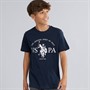 U.S. POLO ASSN. Boys Graphic T-Shirt Dark Sapphire Navy