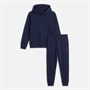 U.S. POLO ASSN. Boys DHM Hoodie And Joggers Tracksuit Dark Sapphire Navy