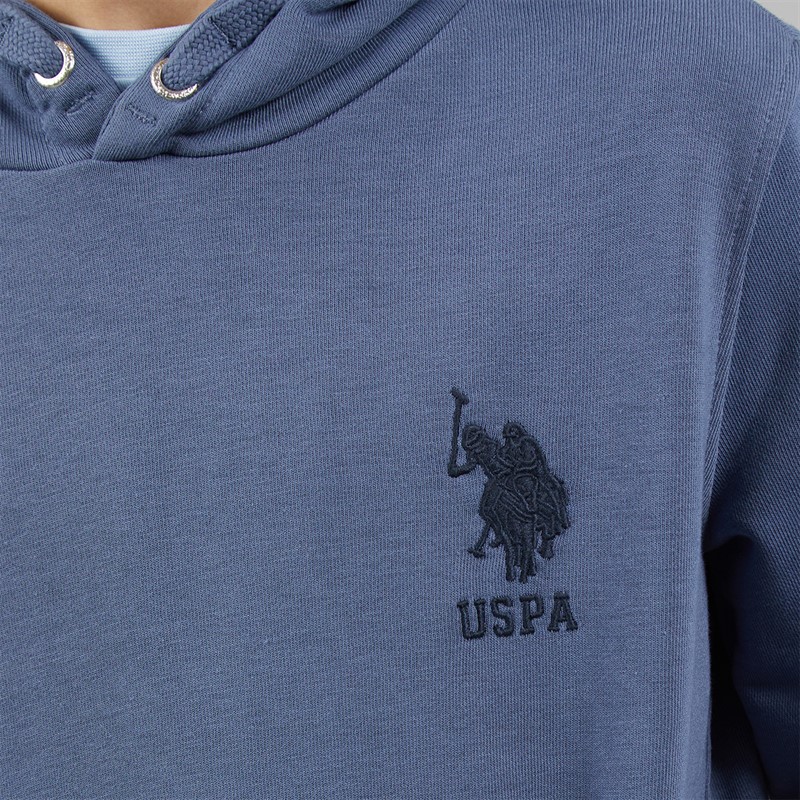 U.S. POLO ASSN. Boys DHM T-Shirt Chambray Blue