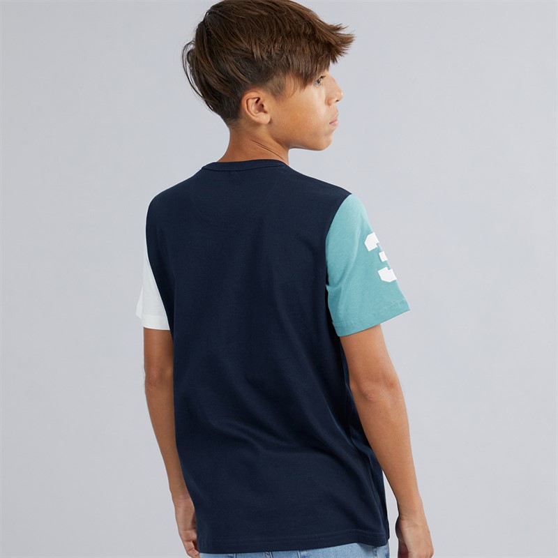 U.S. POLO ASSN. Boys Player 3 T-Shirt Dark Sapphire Navy