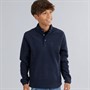 U.S. POLO ASSN. Boys DHM Polar Funnel Neck Fleece Dark Sapphire Navy