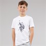 U.S. POLO ASSN. Boys DHM Graphic T-Shirt Bright White