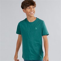 U.S. POLO ASSN. Boys DHM T-Shirt Mediterranea