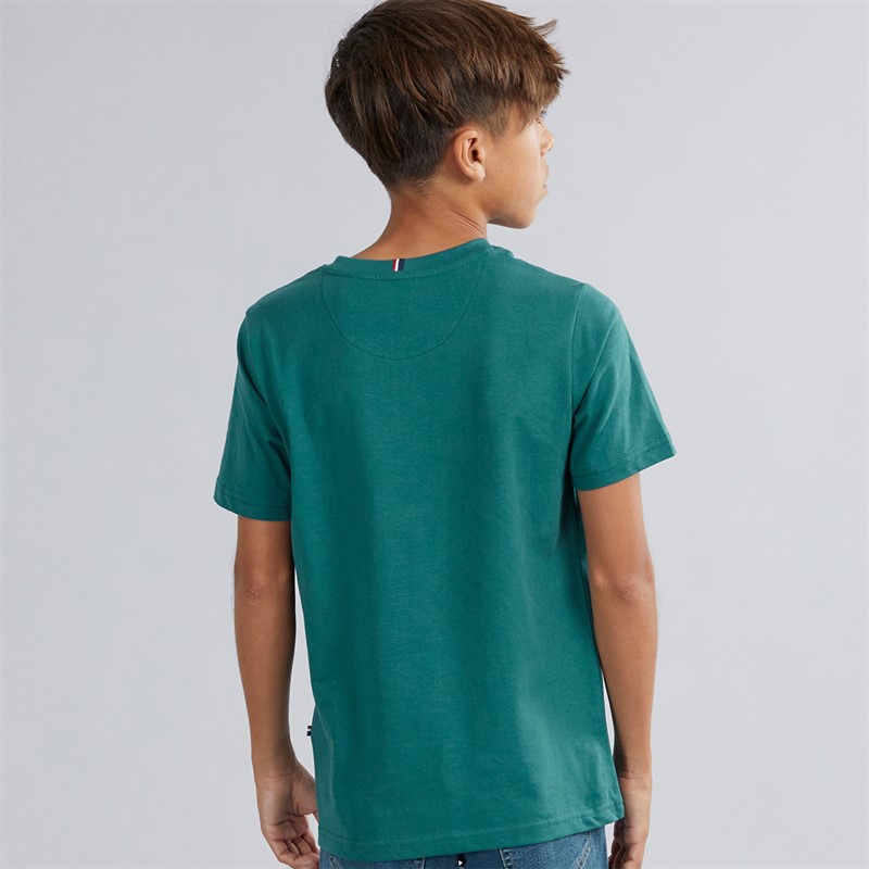 U.S. POLO ASSN. Boys DHM T-Shirt Mediterranea