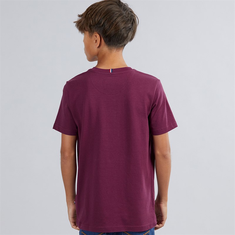 U.S. POLO ASSN. Boys DHM T-Shirt Grape Wine
