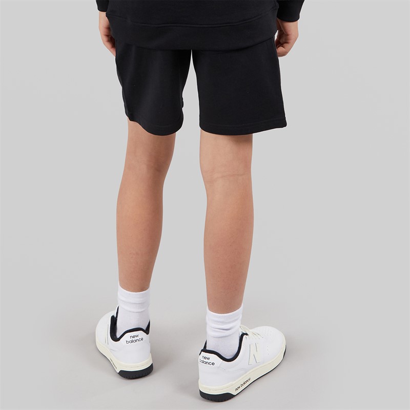 U.S. POLO ASSN. Boys DHM LB Sweat Shorts Black Bright White Dhm