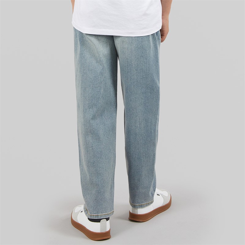U.S. POLO ASSN. Boys Baggy Fit Jeans Yellow Tint