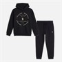U.S. POLO ASSN. Boys Graphic Hoodie And Joggers Tracksuit Black