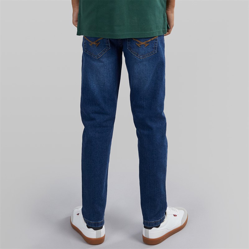 U.S. POLO ASSN. Boys Classic Fit Jeans Dark Wash