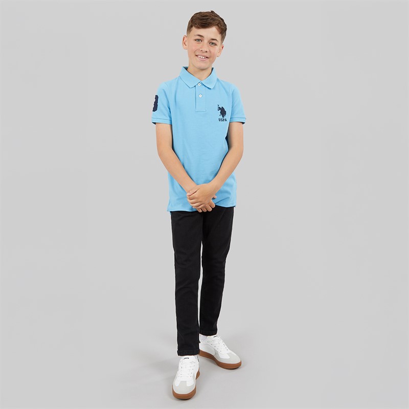U.S. POLO ASSN. Boys Classic Fit Jeans Black Wash