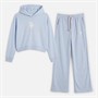 U.S. POLO ASSN. Girls Hoodie And Joggers Set Windsurfer