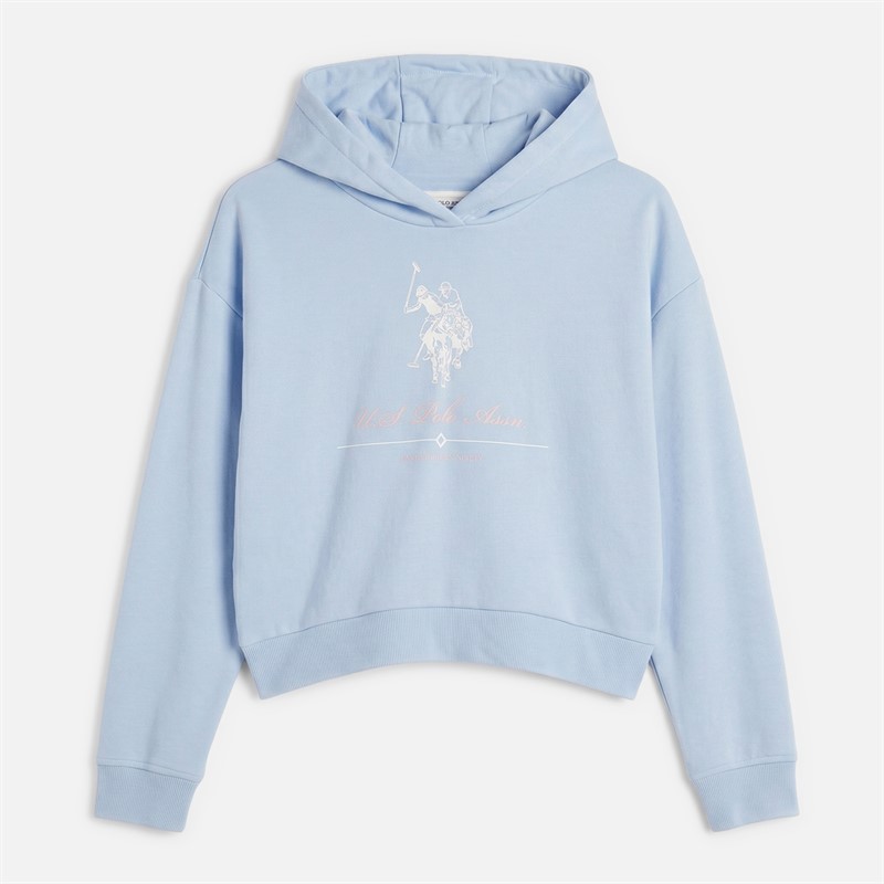 U.S. POLO ASSN. Girls Hoodie And Joggers Set Windsurfer