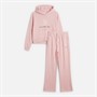 U.S. POLO ASSN. Girls Hoodie And Joggers Set Crystal Rose