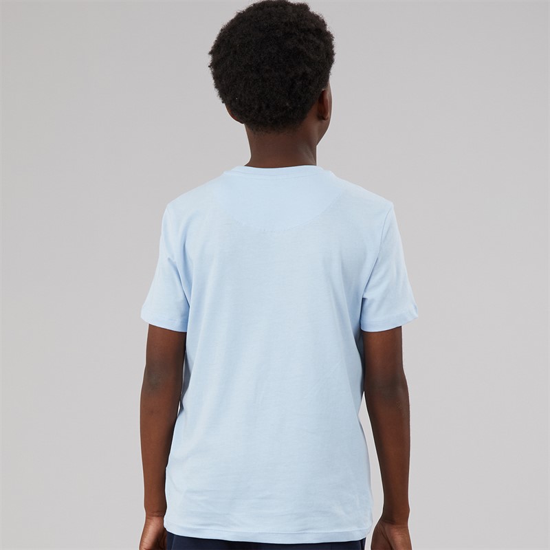 U.S. POLO ASSN. Boys Signature Arch T-Shirt Chambray Blue