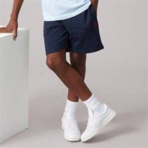 U.S. POLO ASSN. Boys Shorts Dark Sapphire Navy/Haute Red Dhm