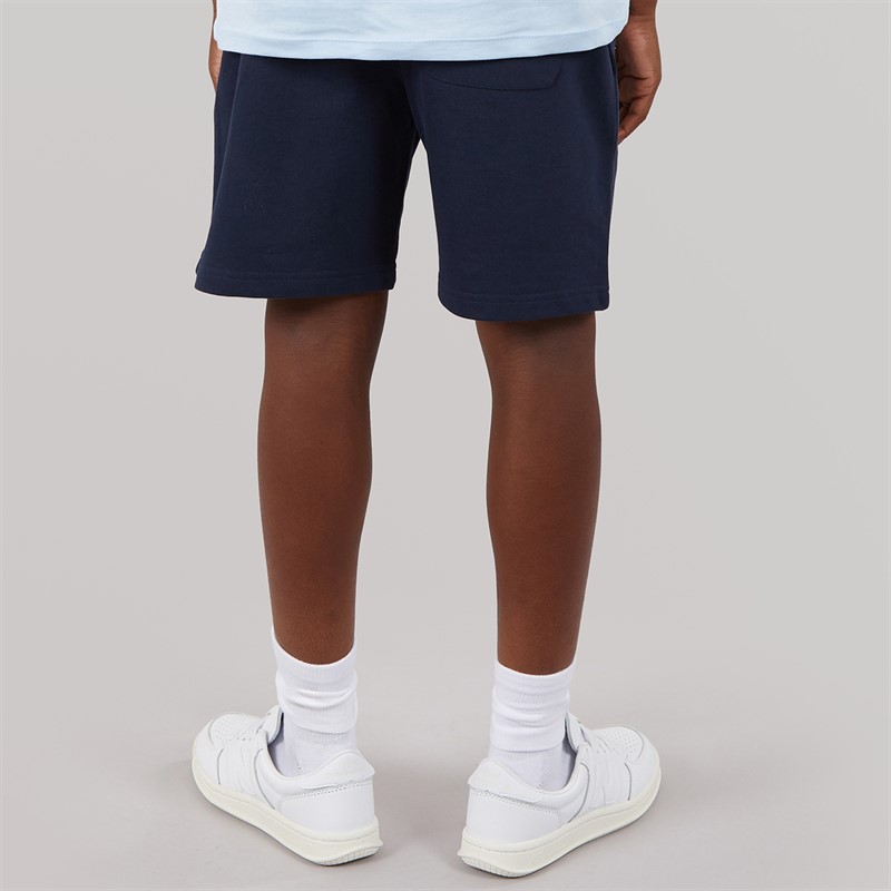 U.S. POLO ASSN. Boys Shorts Dark Sapphire Navy/Haute Red Dhm