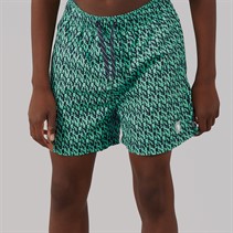 U.S. POLO ASSN. Boys Repeat Swim Shorts Ice Green