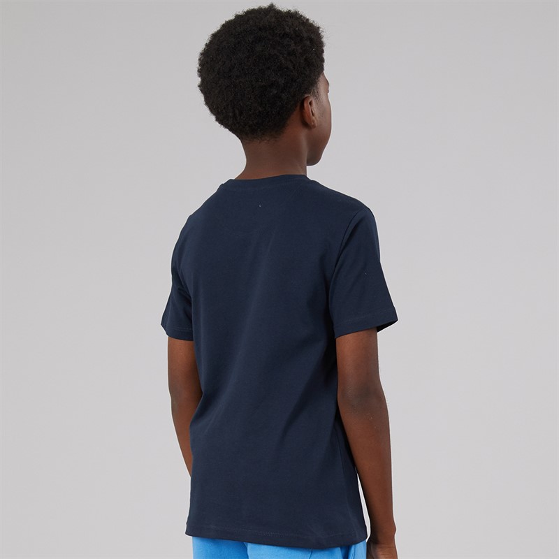 U.S. POLO ASSN. Boys Signature Arch T-Shirt Dark Sapphire Navy