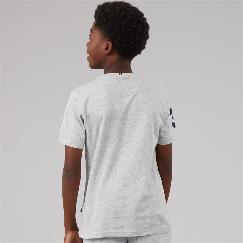 U.S. POLO ASSN. Boys Player 3 T-Shirt Mid Grey Marl