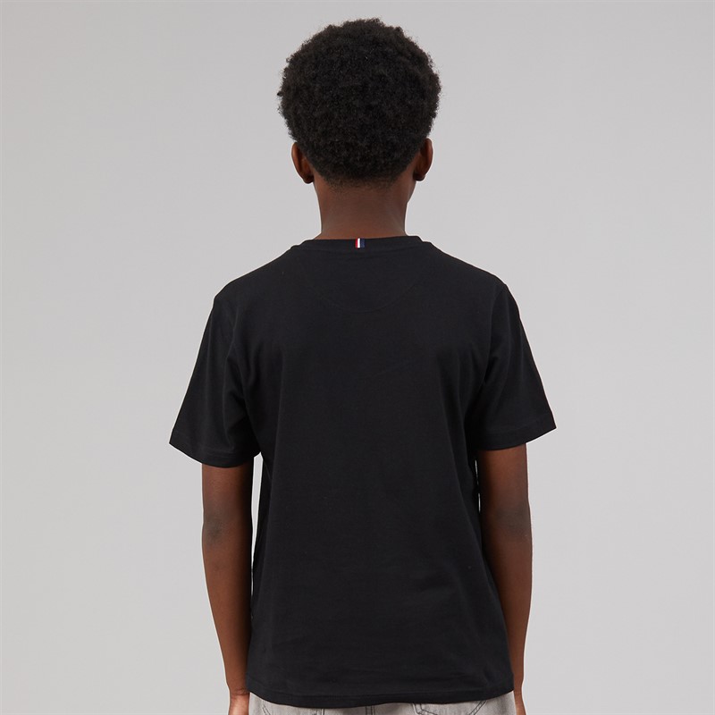 U.S. POLO ASSN. Boys T-Shirt Black/Bright White DHM Black Bright White Dhm