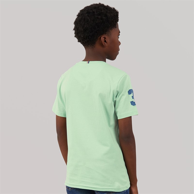 U.S. POLO ASSN. Boys Player 3 T-Shirt Aqua Foam