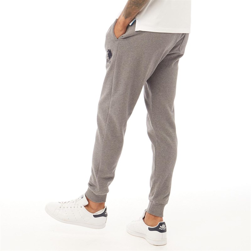 Buy U.S. POLO ASSN. Mens Player 3 Joggers Charcoal Grey Marl