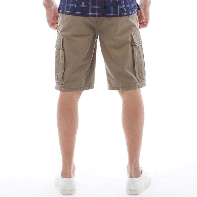 Buy Urban Beach Mens Cargo Shorts Brown