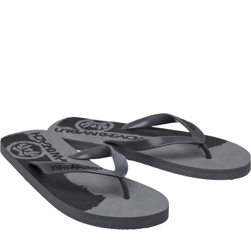 urban beach flip flops mens