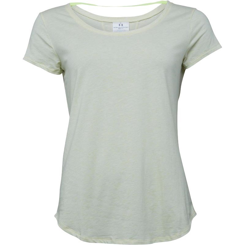 Under Armour Womens Allseasongear Crosstown Top Yellow Under Armour Womens Allseasongear Crosstown Top Yellow