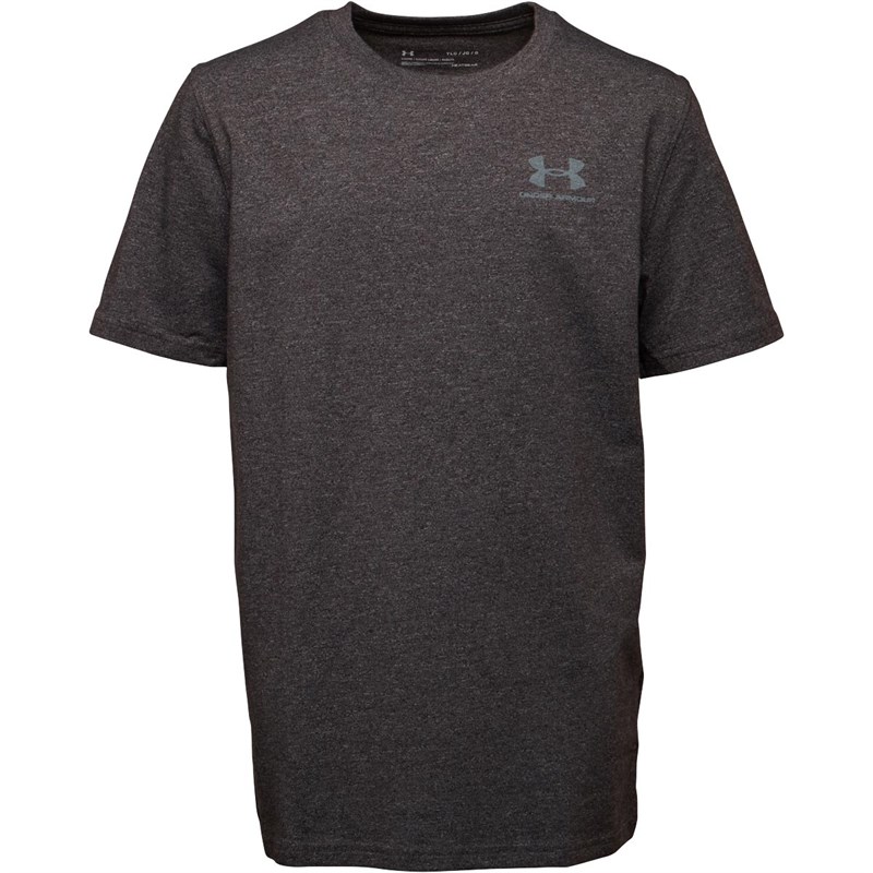 Buy Under Armour Junior Boys HeatGear Charged Cotton Top Black
