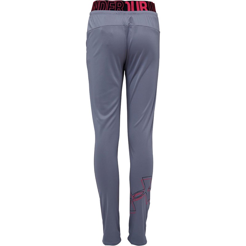 Buy Under Armour Junior Girls Tech Sweat Pants Grey