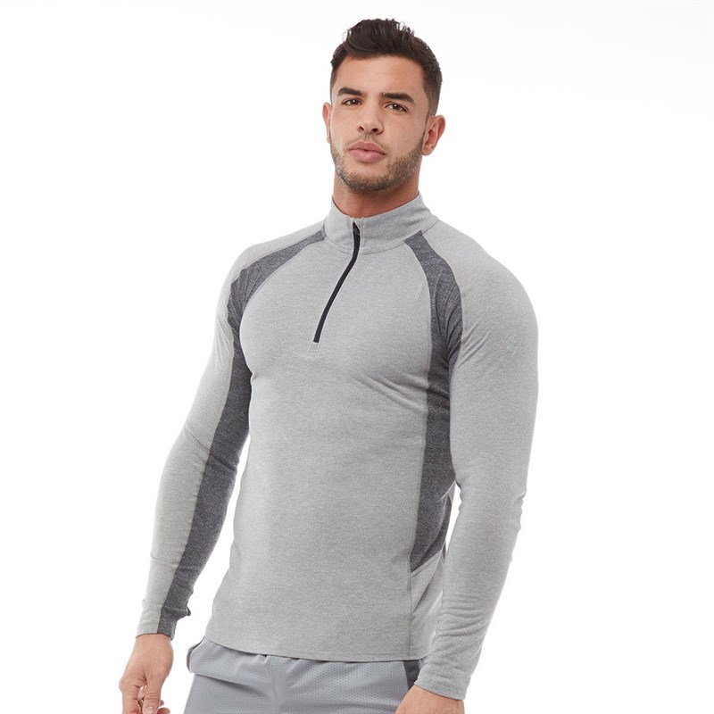 Buy Under Armour Mens HeatGear Swyft 1/2 Zip Long Sleeve Running Top