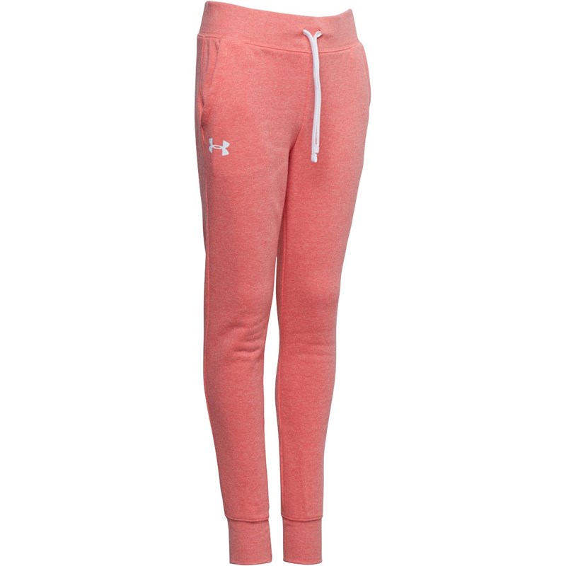 Buy Under Armour Girls Rival Joggers Daiquiri Light Heather/Beta Red