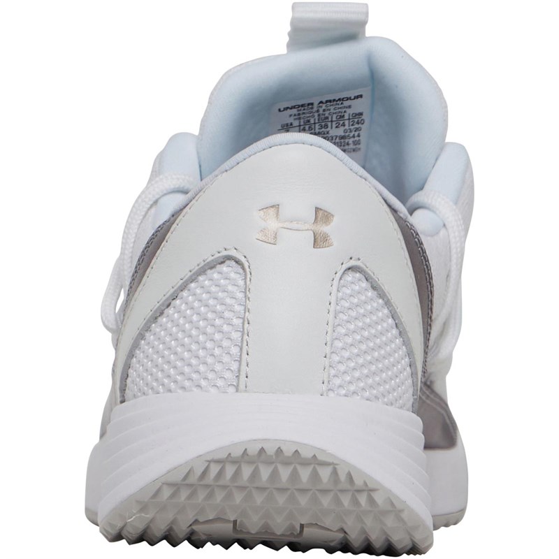 Buy Under Armour Womens Charged Breathe Lace Training Shoes White