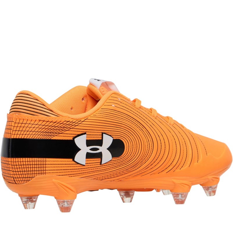 orange under armour baseball cleats