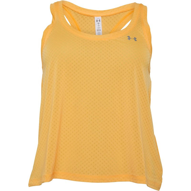 Under Armour Dames Armour Sport Mesh Singlet Oranje
