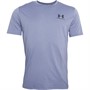 Under Armour Mens UA Sportstyle Left Chest Short Sleeve T-Shirt Aurora Indigo