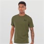Under Armour Mens UA Sportstyle Left Chest Short Sleeve T-Shirt Marine OD Green/Black