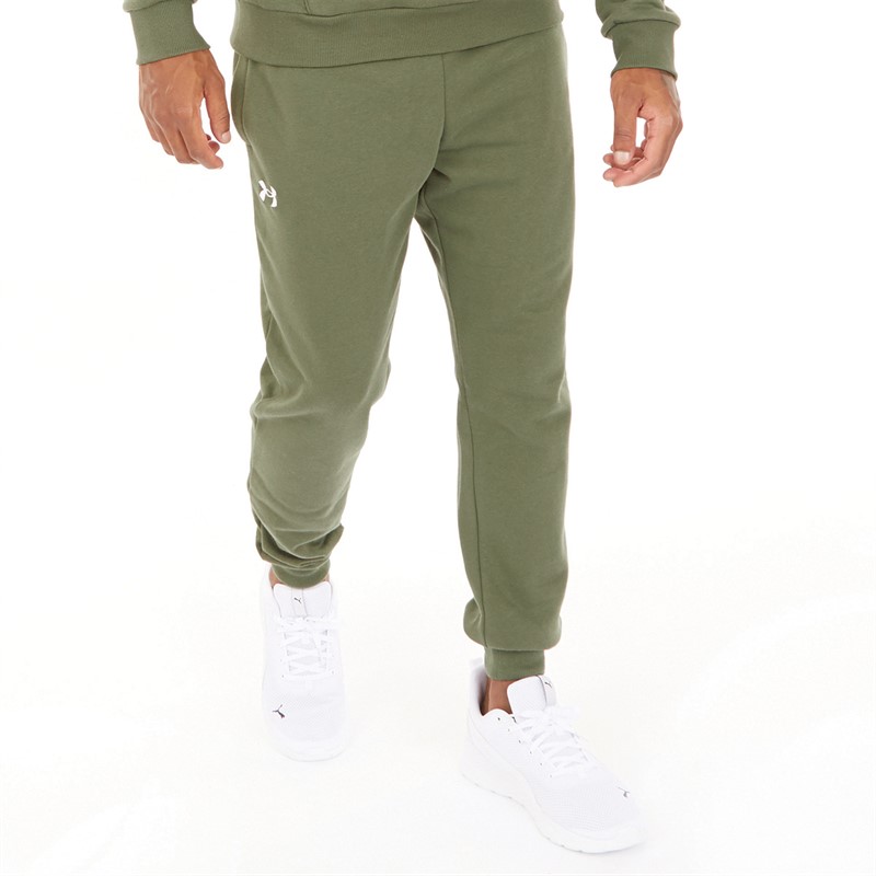 Under Armour Mens UA Rival Fleece Joggers Marine OD Green/White