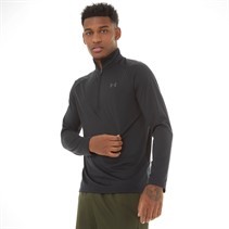 Under Armour Mens UA Tech 2.0 1/2 Zip Top Black/Charcoal