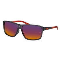 Under Armour Mens Kickoff Sunglasses Grey Red