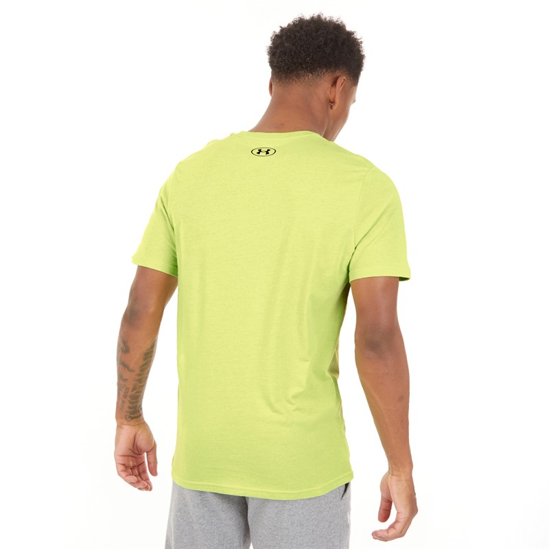 Under Armour Mens UA Sportstyle Left Chest Short Sleeve T-Shirt Lemon