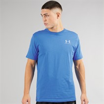 Under Armour Mens UA Sportstyle Left Chest Short Sleeve T-Shirt Blue Atlantis/Blue Calm