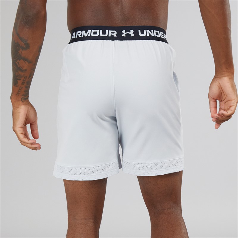 Under Armour Mens UA Vanish Woven 6 Inch Shorts Halo Grey/Black