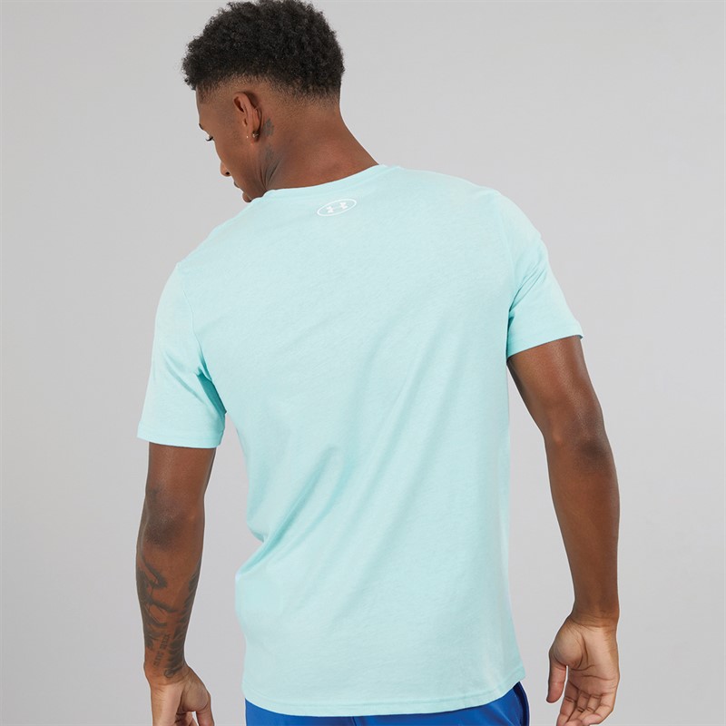 Under Armour Mens UA Sportstyle Left Chest Short Sleeve T-Shirt Stream