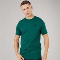 Under Armour Mens UA Sportstyle Left Chest Short Sleeve T-Shirt Rack Green/Arden Green