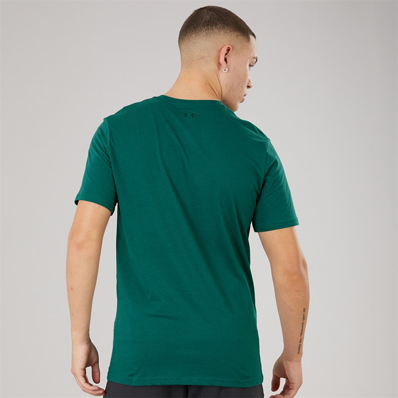 Under Armour Mens UA Sportstyle Left Chest Short Sleeve T-Shirt Rack Green/Arden Green